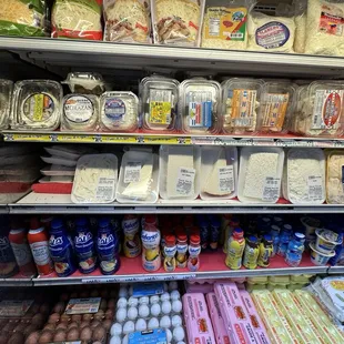 Great selection of Mexican &amp; Central American cheeses