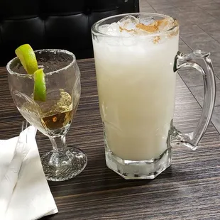 Tequila y Horchata