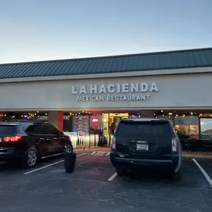 the front of a mexican restaurant