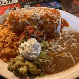 Chicken Fajita Burrito