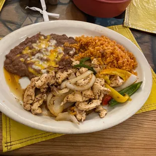 Chicken Fajitas Steak Or Chicken