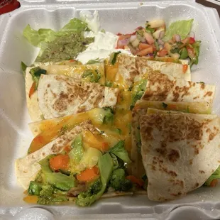 Vegetarian Quesadilla