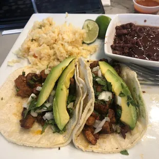 Pork tacos