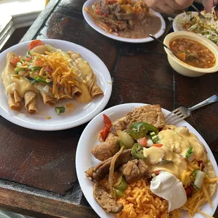 Authentic Mexican buffet