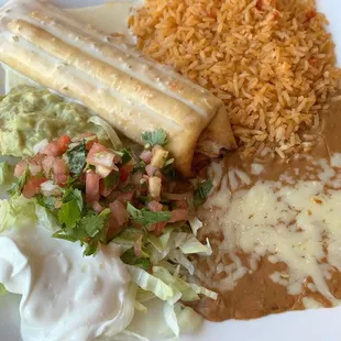 Chicken Chimichanga