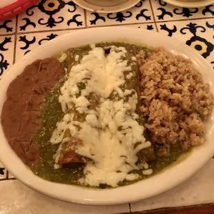 Enchiladas Verdes