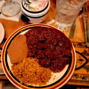 This is The Asado De Puerco Plate