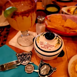 Super Margarita w/ The Official Raider Nation Challenge Coin