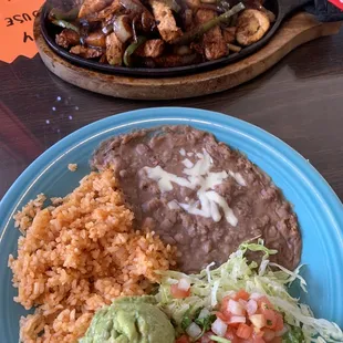 Al Pastor fajita lunch special