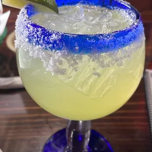 House margarita on the rocks w/ salt