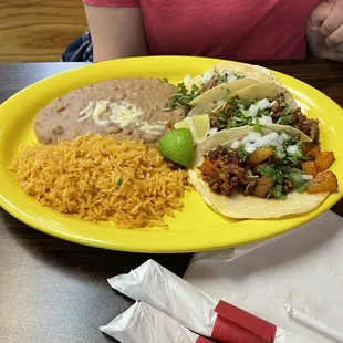 Taco trio $8.99