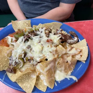 Today's special fajita nachos $8.49