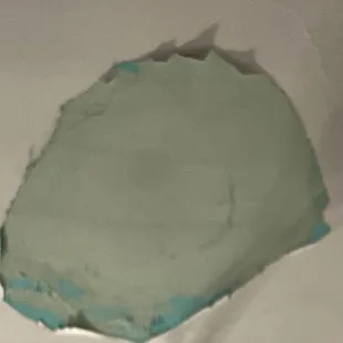 there's a missing paper in the wall