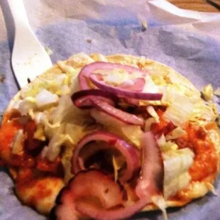 Shrimp Taco called  "Taco Simental"