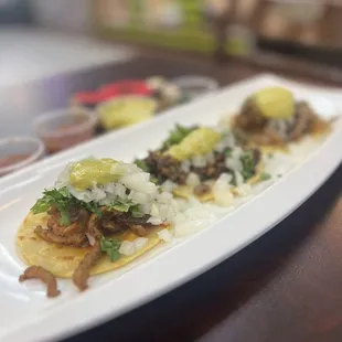 Tacos de Tripa Carne Asada