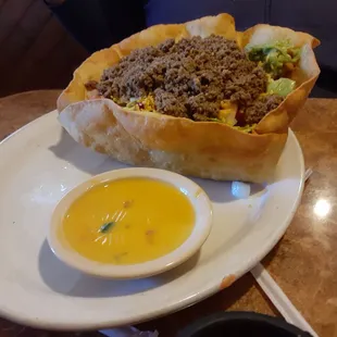 Taco salad and dressing