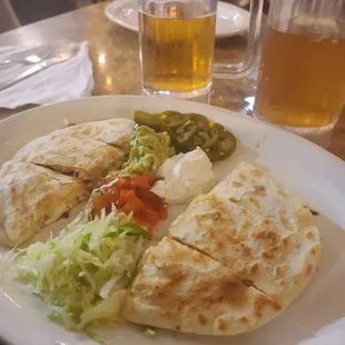 Small Chicken Fajita Quesadilla