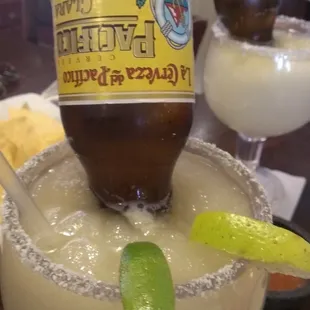 Pacifico margarita....yuum