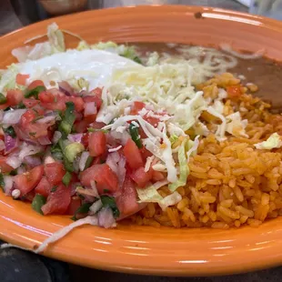 Side that comes with Seafood Fajitas