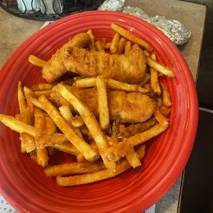 4. Kids Chicken Fingers and Fries