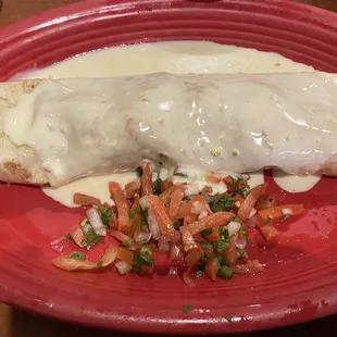 a plate of food