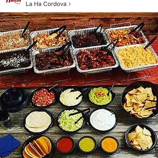 Catering for 20 to 200 people