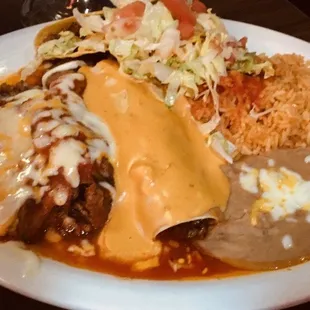 The Monterey Dinner Combo. Huge portions, delicious taste.