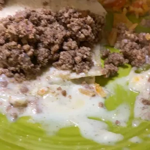 a plate of food