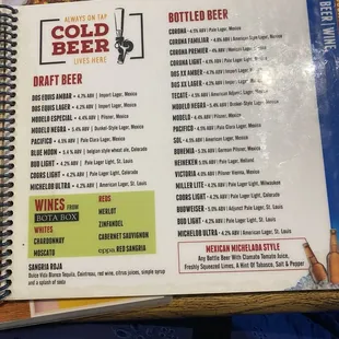 Drink menu pg. 4