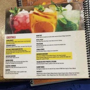 Drink Menu pg. 5