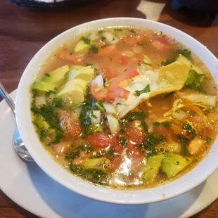 the chicken soup is enough for 2 meals and a big #yum #ReviewsByRL