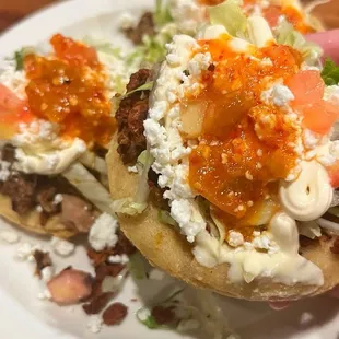 Sopes de asada