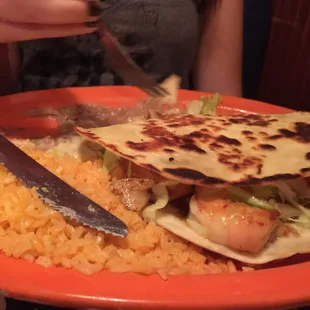 Shrimp Quesadilla