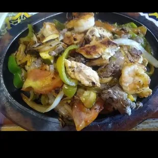 Shrimp Fajitas
