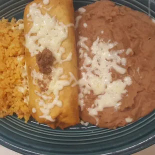 Beef chimichunga