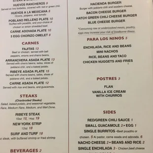 Menus