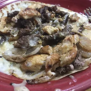 Kids menu -Mexican pizza