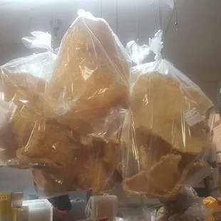 Huge bags of chiccharon