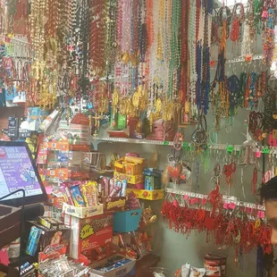 Rosaries and candies