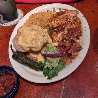 Spicy Blackened Chicken Verde