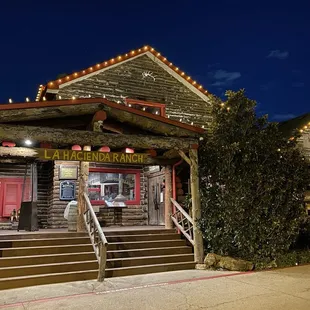 sushi and sashimi, outside