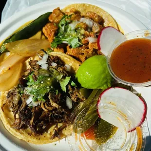 Al Pastor and Pork Carnitas