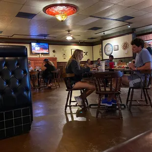 two people sitting at a table