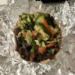 Grilled Veggie Burrito