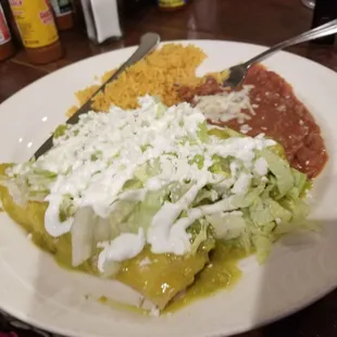 Chicken Enchiladas