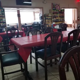 Part restaurant &amp; part convience store.