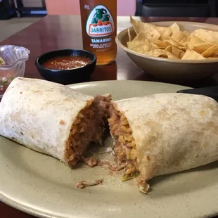 Super Carnitas Burrito