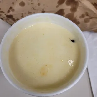 A roach in my queso.