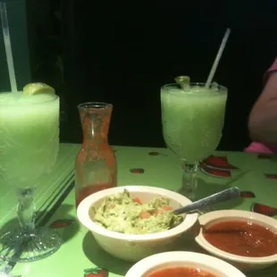 Margaritas! Guacamole, chips &amp; salsa!