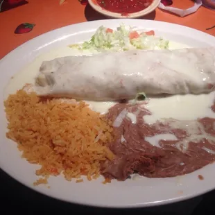 Burrito Asada de Pollo
